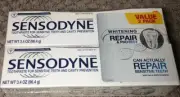 SENSODYNE REPAIR and PROTECT 3.4oz each