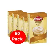 Moccona Coffee Sachets Latte 50 Pack