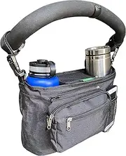 Booyah Strollers Stroller Detachable, Non Slip, Insulated Organizer Cup Holder Fits Hydroflask.