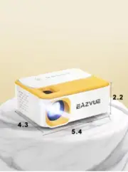Mini Projector WiFi EAZVUE A1 Portable Projector for iPhone 2022 Upgrade 1080...