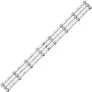 SCPCKZETZN LED Backlight Strip 8 Lamp Fit for Pixel 39" TV LE39Z1 JL.D39042330-006AS-M_V01 3080539Z10DTZ003 MS-L1795 V2 CX390DLEDM H39D7100E
