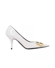 Pointed casual high heels 36 White