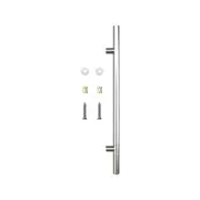 Rolltrak 600mm Stainless Steel Barn Door Round Single Pull Handle