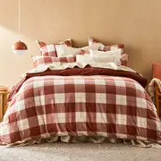 Home Beautiful Finley Quilt Cover Set - Queen