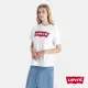 【LEVIS 官方旗艦】男款 短袖T恤 / 修身版型 / 經典LOGO TEE / 白 人氣新品 17783-0140