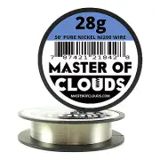 Ni200 - 50 ft 28 Gauge AWG Pure Nickel 200 Non Resistance Wire 0.32mm 28g 50'