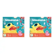 2x Djeco Glouton Challenge Game Kids/Children Interactive Activity Fun Play 5y+