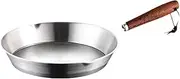 BinaryABC Stainless Steel Frying Pan Mini Pancake Pan Single Egg Frying Pan Mini Skillet