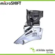 Microshift Front Bike Derailleur-XLE 11 FD-M622 MTB-2X11Speed-34-38T-Clamp Mount