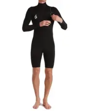 VOLCOM Men's 2/2 MODULATOR LS CZ Spring Suit - BLK - XXL - NWT