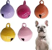 ycezw Pet Bells for Collar - 5X Colored Pet Cat Dog Collar Bell | Metal Decoration Pendant with Crisp Sound for Indoor Outdoor Small Medium Large Breeds Animals
