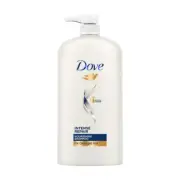 Dove Intense Repair Shampoo 1 L, Repairs Dry and Damaged Hair