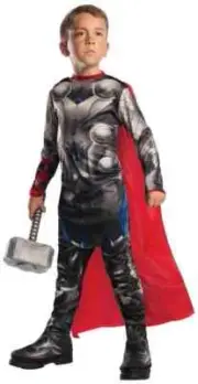 Thor Marvel Superhero Avengers 2 Age Ultron Fancy Dress Halloween Child Costume