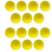14Pcs Indoor Outdoor High Quality Soft Foam Golf Practice Training Balls Yellow