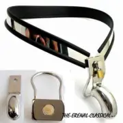 Male Chastity Belt Cage Pants Stainless Steel Chastity Device Lockable Metal