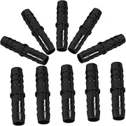 10pcs Hose Barb Adapter Connectors Barbed Fittings for Water System Pumps Easy Installation Hose Repair Connectors for Efficient Water Supply