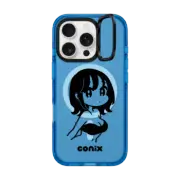iPhone 16 Pro Impact Ring Stand Case MagSafe Compatible Girl '22