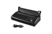 Tattoo Stencil Printer Maker Thermal Transfer Drawing Copier Tattooing Body Art Machine Portable DIY Project Supplies with 30 A4 Paper for Artist Shop