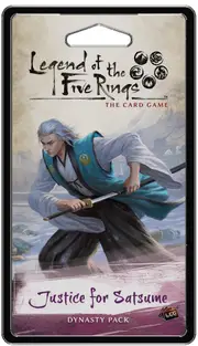 Legend of The Five Rings LCG Justice for Satsume