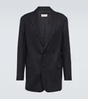 [Dries Van Noten] Dries Van Noten Blunt wool blazer AU 93 blue