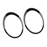 Headlight Trim Ring Left+Right For MINI Clubman F54 2014-2019 Black Left & Right
