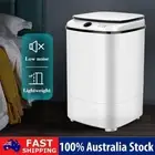 220V 260W Mini Portable Washing Machine Shoes Wash Top Load Spin Camp Caravan AU