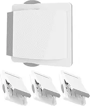 Bvizyelck Lock for Sliding Door,Child Proof Window Lock | Stopper Adhesive Strong Locking for Easy Installation Security Hotel Apartment Kids Pets Home