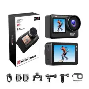 SJCAM SJ11 Active Sport Action Camera 4K Waterproof 5G WiFi Active HDR Video 2.33inch Touch Screen 1.3inch LCD Action Ca