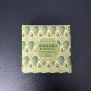 Crabtree & Evelyn Avocado & Olive Oil Triple Milled Soap 3.5 oz New Old Stock