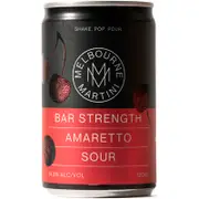 Melbourne Martini Bar Strength Amaretto Sour Can 120mL