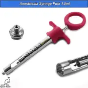Dental Anesthetic Syringe Blue Self-Aspirating 1.8ml Auto Passive Anesthesia CE
