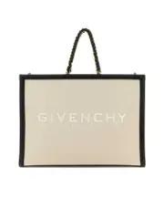 Givenchy Twotone Canvas And Leather Medium Gtote