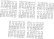 5sets Fit Remote Control Protective Cover Heat Shrink Film for Tv Ac 30pcs*5