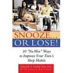 SNOOZE... OR LOSE!: 10