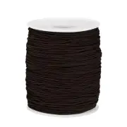 Elastic Cord Stretchy String 1.2mm 109 Yards Brown for Crafts