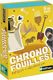 Chronofouilles - A Speed Card Game and Memory Cards for Children Aged 5 and Up