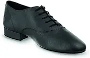 Rummos Herren Tanzschuhe Elite Flexman 001 - Leder Schwarz - Medium (Normal) - 3,5 cm Standard Absatz - Made in Portugal