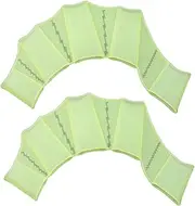 Oshhni Swimming Hand Fins, Webbed Swimming Gloves, Swim Hand Paddles, Training Gloves for Surfing Water Exercise Outdoor
