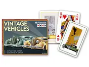 Vintage Vehicles Bridge Playing Cards
