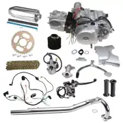 125cc 4 Stroke Semi Auto w/ Reverse Engine Motor ATV Quad Go Kart Buggy Dirt