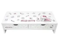 在飛比找Yahoo!奇摩拍賣優惠-♥小花花日本精品♥HelloKitty 白色日本電腦架KIT