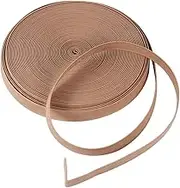 BEBEMOKO 1 Roll Thickened DIY Elastic Band for Shoes Accessories Roll Khaki Durable Plain Elastic Bands for Comfortable Footwear