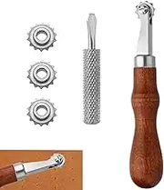 Leathercraft Spacer | Leather Craft Sewing Stitching Spacer Wheel - Ergonomic Leathercraft Spacing Tool, Arts Crafts Accessories for Beginners