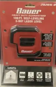 Heavy Duty 100 ft Self Leveling Laser 3 DOT 360 Horizontal Cross Line Level