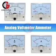 85C1 Analog Panel Meter Voltmeter Ammeter DC Volt Gauge 0-30V 0-50V 0-5A 0-10A