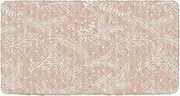 Merry Christmas Holiday Floral Travel Toddler Bed Sheet Waterproof Cot Sheet for Floor Bed Toddler for Small Spaces Baby Travel 50'' x 25'' (Sheet,Bed Not Included)