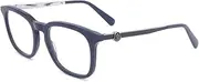 [Moncler] ML5176 090 Shiny Blue 52/20/145 Men's Glasses, 090 Shiny Blue, 52/20/145