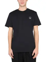 [Fred Perry x Raf Simons] Fred Perry x Raf Simons-T-Shirt With Logo-Uomo XS