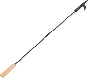 Fire Pit Poker Stick Fire Poker for Fire Pit Wood Stove Log Grabber Camping Tool Outdoor and Indoor Fireplace