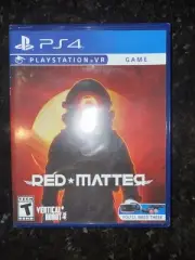 PLAYSTATION 4 VR - RED MATTER Game COMPLETE New SEALED PS4